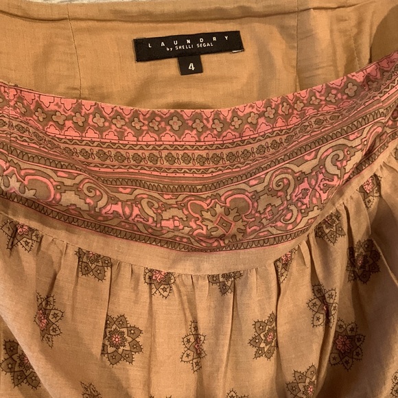 Printed Tiered Skirt by Laundry - Picture 3 of 5